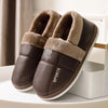 Big Size 47 48 49 50 Men Winter Warm Slippers Waterproof Large Size Home Bedroom Casual Shoes House Indoor Non Slip Slides