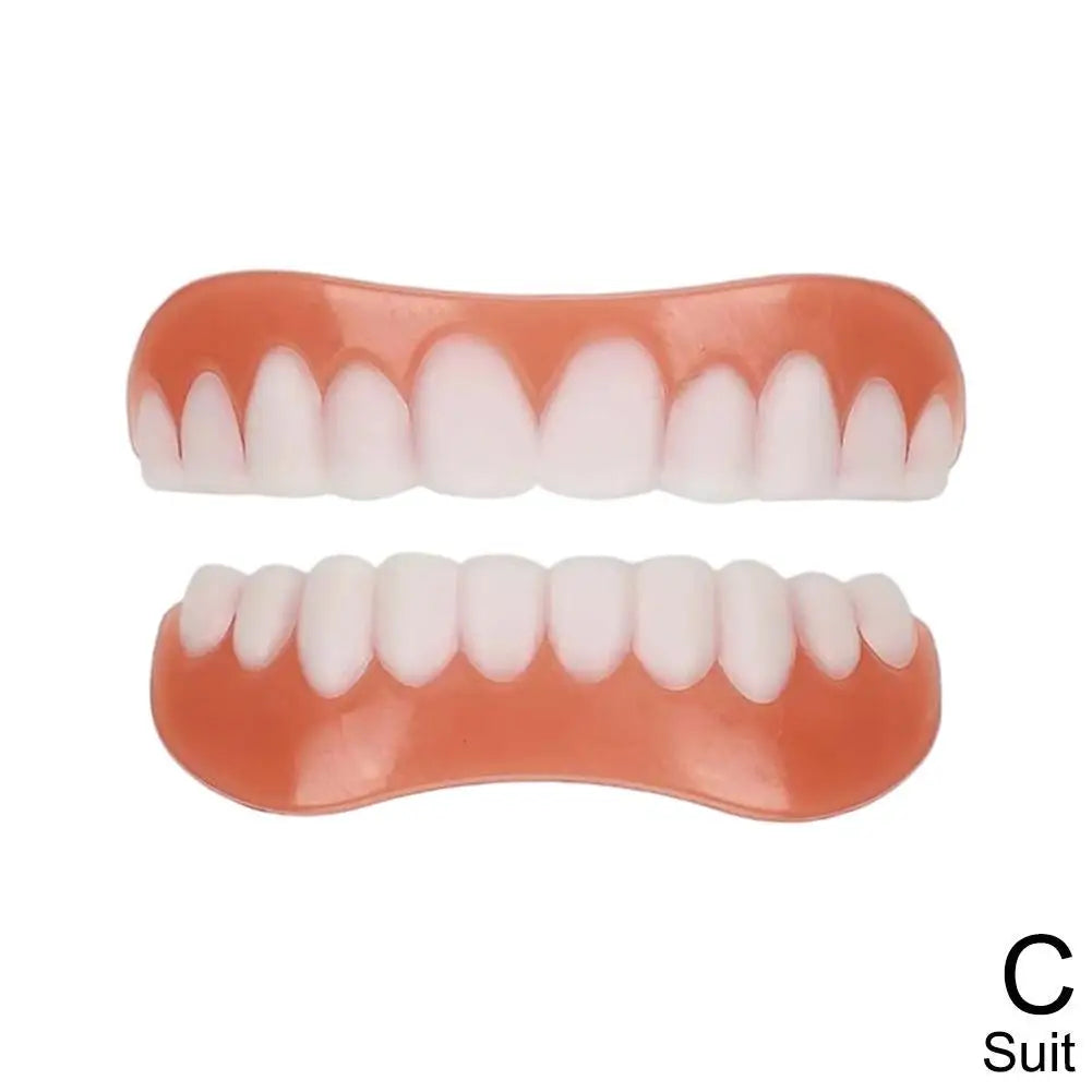 1set New Perfect Smile Veneers In Stock Teeth Whitening False Denture Bad Temporary Replacement Kit Safe Beauty Health Maquiagem