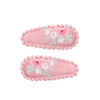 6Pcs Kids Mini Print Waterdrop Shape BB Hair Clip Cute Hair Accessories Hairpin Side Girls Hairgrip Barrette Children Headwear