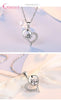 925 Silver New Arrival Multifarious Peach Heart Shape Fashion Wedding Engagement Gift Necklace Earrings Jewelry Sets