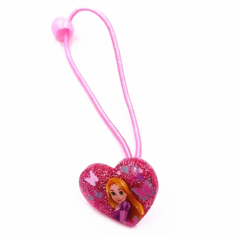 2Pcs Cartoon Princess Disney Mermaid Ariel Shine Hair Clips BB Clips Kids Hairpins Girls Hair Accessories Baby Headdress Gift