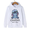 Anime Disney Stitch Hoodie Children Cartoon Clothes Kid Girl Boy Lilo and Stitch Sweatshirt Manga Hoody Baby Casual Top Coat