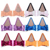 2Pcs Dog Ears Hair Bow Clips for Kids Glitter Blue Hair Bows for Toddler Girls Birthday Costume Party Favor Hair Accessories