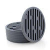 Food Grade Silicone Cup Coaster Tabletop Protection Slip Insulation Pad Glass Cup Mat Hot Drink Holder Home Kitchen Accessories