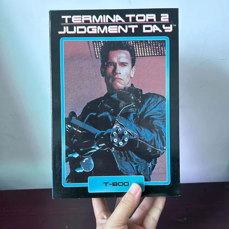 NECA Terminator 2 Judgment Day T-800 Sarah Connor Arnold Schwarzenegger Action Figure Model Toys Collection Birthday Giift