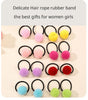 ncmama 16Pcs/lot Sweet Girls Animal Hair Ball Hair Ring Rubber Baby Hair Bands Kids Headwear Korean Hair Accessories Ornaments