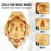 Unique 3D Printing Deformation Skull Model Tabletop Ornaments 3D Printed Skeleton Decoration Stress Relief Toy C