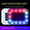 Car Anti-Collision Solar Flashing Warning Lights Car Truck Car Night Safety Led Wireless Taillight