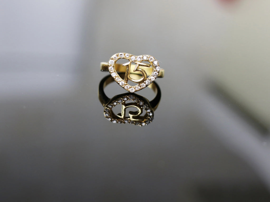 15 Year Old Rings for Quinceanera  favor quince gift for girl