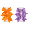 Wholesale 2Pcs Baby Bows Hair Clip For Kids Girls Solid Color Hairpins Barrettes Handmade Headwear Hair Accessories 4.52Inches