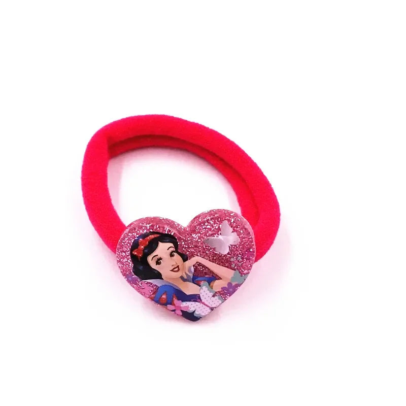 2Pcs Cartoon Princess Disney Mermaid Ariel Shine Hair Clips BB Clips Kids Hairpins Girls Hair Accessories Baby Headdress Gift