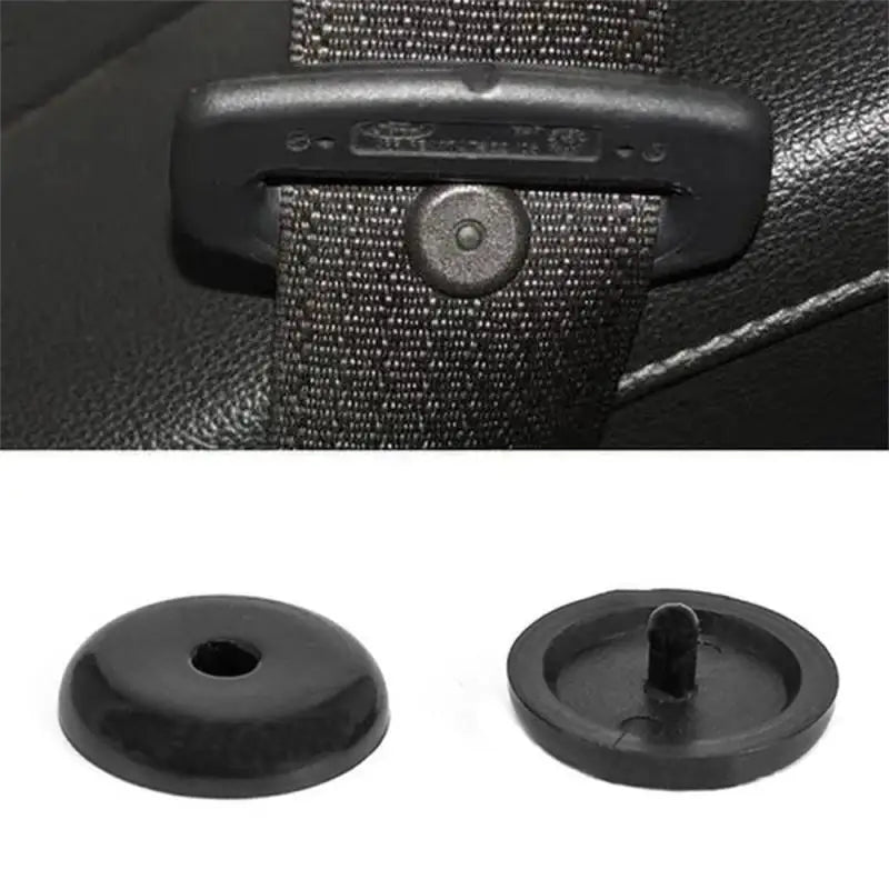 Universal Car Seat Belt Stopper Fixed Button Safety Belt Positioning Anti-skid Button Pick Head Anti-skid Clip Car Accessories