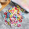 50/100pcs Kids Elastic Hair Bands Girls Gum Scrunchie Rubber Band for Children Nylon Hair Ties Headband Baby Hair Accessories
