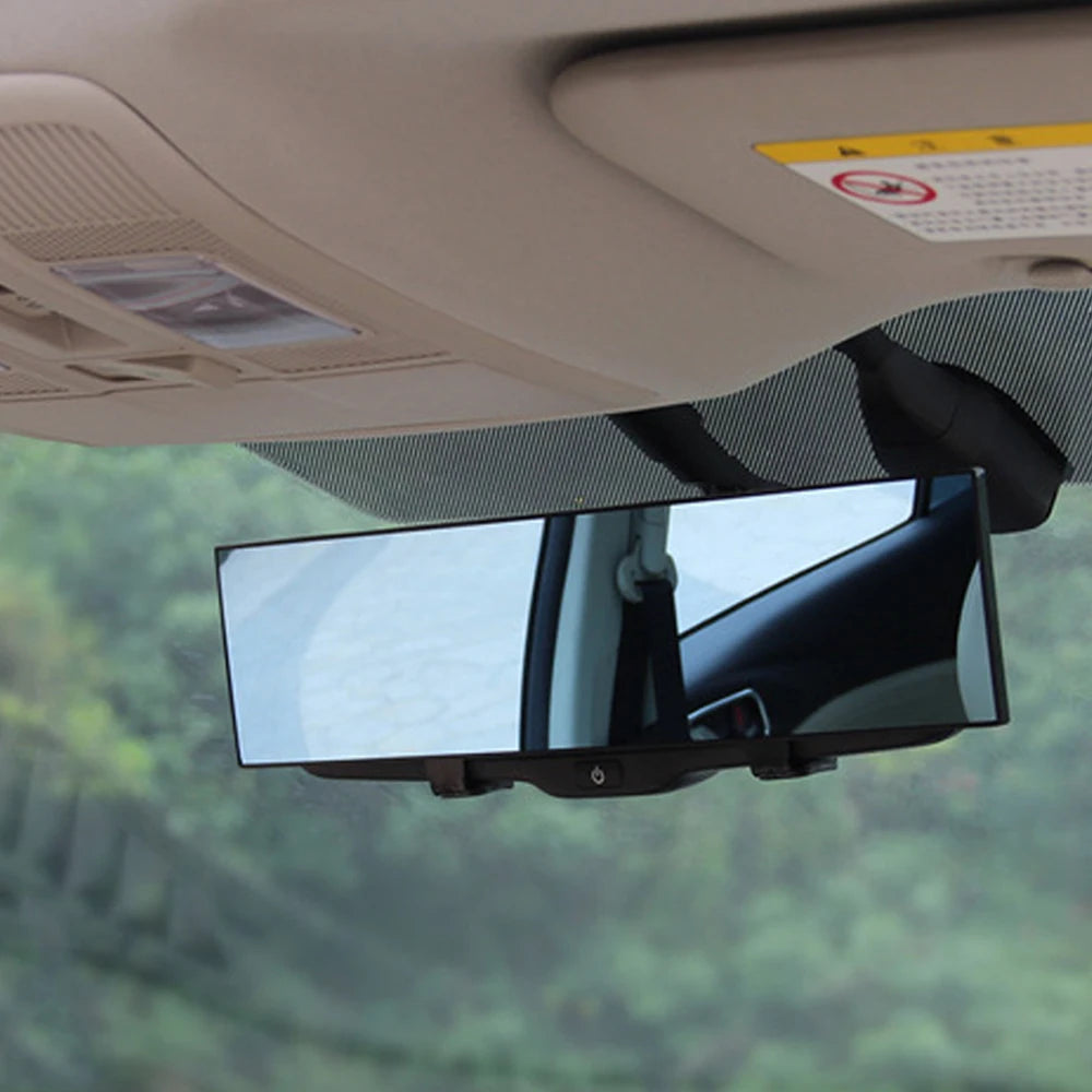 Universal Panoramic Convex Rearview Mirror Wide Angle Car Interior Rear View Mirror Anti-glare Sun Visor Mirror Car Accessories