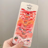 8PCS/Set Print Grosgrain Ribbon Hair Bows Clips Small Bows For Children Girls Headwear DIY Kids Hair Accessories Best Gifts