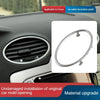 4PCS Car Air Conditioning Trim Outlet Decoration Circle Ring Sticker For Ford Focus 2 MK2 2005-2013 auto accessories