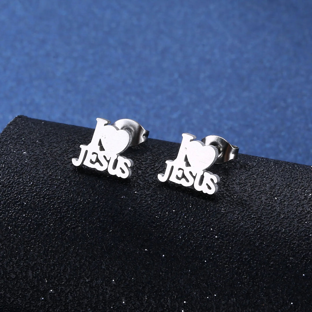 Stainless Steel Letter mama Pendant earring Necklace Set Women charm Mother Day Love Heart Gifts Mom Jewelry Bijoux TZ201