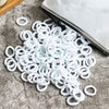 50/100pcs Kids Elastic Hair Bands Girls Gum Scrunchie Rubber Band for Children Nylon Hair Ties Headband Baby Hair Accessories