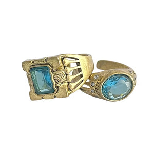 Game Love And Deepspace Rafayel Xavier Zayne Cosplay Ring Unisex Adjustable Wedding Rings Couple Jewelry Accessories Gifts