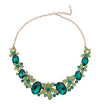 Load image into Gallery viewer, Rhinestone Necklace Jewelry Set More Exquisite Design Sense Banquet Dress Fashion Temperament Vintage
