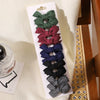 10pcs/set Girls Princess Solid Hairpins Hair Bows Nylon Safe Hair Clip Barrettes for Infants Toddlers Kids Baby Hair Accessories