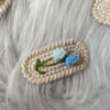 Knitted Woolen Baby Barrettes Cartoon Rabbit Little Girls Hairpins Puppy Cat Toddler Hair Clip Kids Grooming Hair Accessories