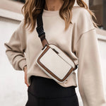 Load image into Gallery viewer, Waist Belt Bags For Women Crossbody Waist Bag Adjustable Strap Vegan PU Leather Women Messenger Handbag
