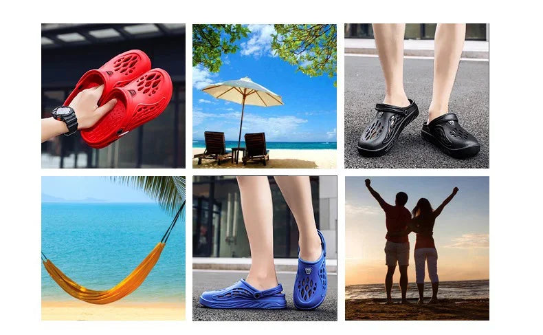 Sandals Mens Soft Wear Non-slip Wear-resistant Casual Sandals Comfortable High Quality Beach Shoes Outdoor Slippers for Men