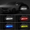 Car Reflective Stickers Collision avoidance Warning Strip Tape Traceless Protective Sticker Warn on Car Rearview Mirror