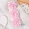 5/3Pcs Children Handmade Chiffon Petals Poppy Flower Hair Clips Rolled Rose Fabric Hair Flowers for Kids Girls Hair Accessories