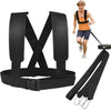 Resistance Bands Workout Gym Equipment Sprint Interval Fitness Sport Bodybuilding Exercise Running Vest Lumbar Back Belt