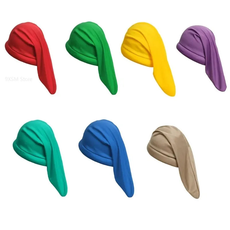 7 Color Toddler Gnome Hat for Boy Christmas Elf Costume Fairy Tale Dwarfs Cosplay for Halloween Carnival Party Kids Accessories