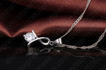 Load image into Gallery viewer, New Fashion Set For Women Cross CZ 925 Sterling Silver Pendant Necklace &amp; Stud Earrings With High Quality
