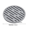 Food Grade Silicone Cup Coaster Tabletop Protection Slip Insulation Pad Glass Cup Mat Hot Drink Holder Home Kitchen Accessories