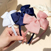 1 Piece Ribbon Handmade Hair Bows Hairbands for Baby Girls 20 Colors Cute Bowknot Solid Headband Headwear Baby Hair Accessories