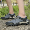 Men Casual Tennis Sneakers Summer Fashion Breathable Mesh Shoes Mens Non-Slip Hiking Shoes Sneaker for Men Climbing Trekking