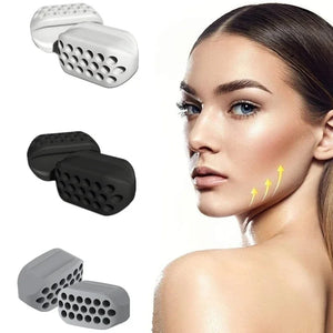 6PC Jaw Training Thin Face Fitness Ball Facial Muscle Activate Exercise Pop Go Mouth Masseter Jaw Chin Slimming Mandibular Lift