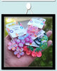 2PCS Cute Star Flower Grape Cartoon Princess Headwear Kids Elastic Hair Bands Baby Headdress Children Ropes Girls Accessories