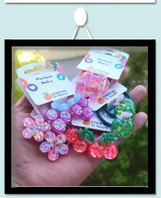 2PCS Cute Star Flower Grape Cartoon Princess Headwear Kids Elastic Hair Bands Baby Headdress Children Ropes Girls Accessories