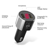 Bluetooth FM Transmitter MP3 Player Handsfree Car Kit  Dual USB Fast Charger Adapter For Car DVR Radio Car Accessories