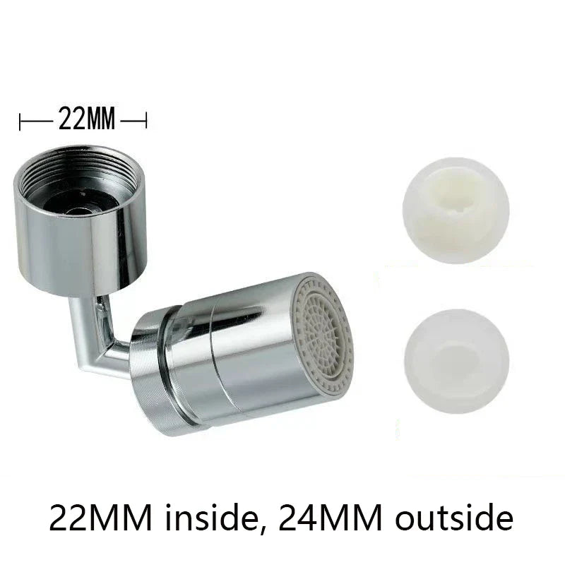 Any Rotation Universal Splash Filter Faucet Spray Head Water Outlet Faucet Extender Bubbler Sprayer Kitchen Bathroom Accessories