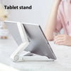 2023 Universal Tablet Holder Desktop Folding Simple Easy To Carry Mobile Phone Fixed Tablet Stand For iPad Samsung Xiaomi Stand