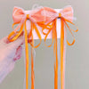 New Fashion Kids Bow Strap Hairpin Baby Weaving Headwear Long Beauty Girls Hairpins Fashion Children's Hair Accessories