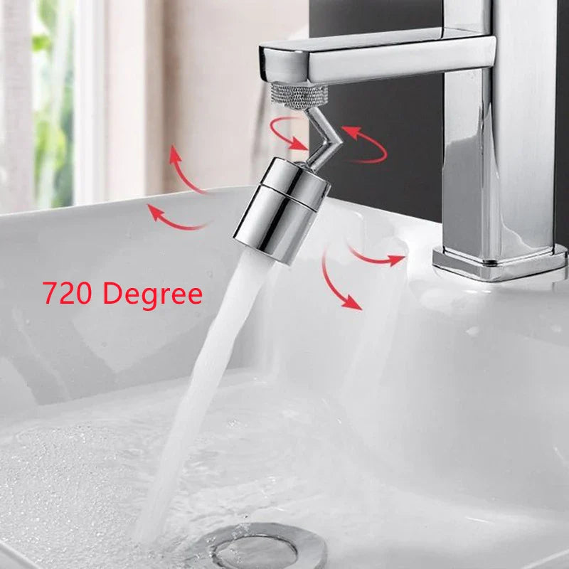 Any Rotation Universal Splash Filter Faucet Spray Head Water Outlet Faucet Extender Bubbler Sprayer Kitchen Bathroom Accessories