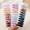 10Pcs/Set Gradient Sequins Metal BB Clips Hair Clips for Kids Handmade Solid Color Hairpins Barrettes Girl Hair Accessories Sets