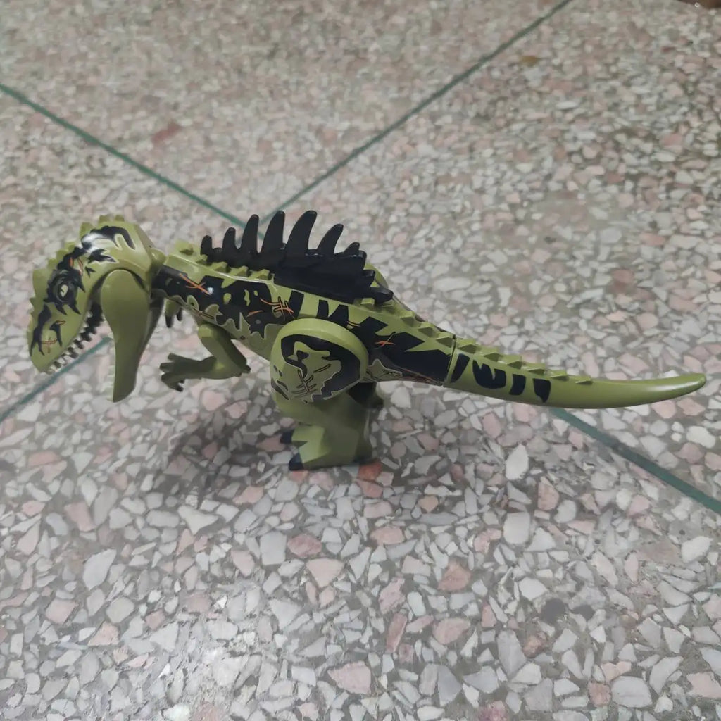 Chinese DIY Jurassic dinosaur spine predatory dinosaur southern giant beast dragon building block Educational Toy for Children