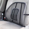 Univeresal Car Seat Back Support Auto Chair Lumbar Support Cushion Mesh Pad Ventilated Cool Cushions Office Home Car Accessories