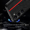 REDVAG for Patchwork Samsung Galaxy A54 A34 A15 A35 A55 5g Case Phone Carbon Fiber Luxury Genuine Leather Shockproof Man Cases