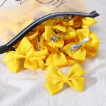 Load image into Gallery viewer, 5/15/20Pcs/Set Solid Hairpins for Baby Grosgrain Ribbon Bows Hair Clips Boutique Handmade Headwear Girls Kids Hair Accessories
