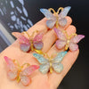 5PCS Sweet Stereoscopic Color Gradient Cute Baby Hairpins Kids Hair Clips Children Headwear Princess Barrette Girls Accessories